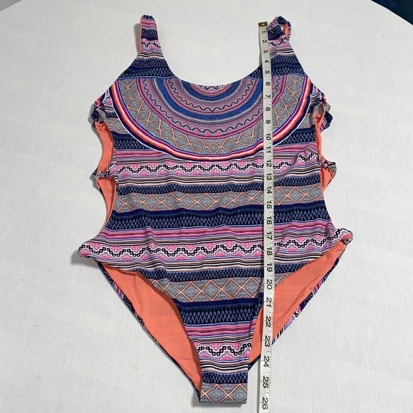 Red Carter Boho Festival One Piece L - Picture 7 of 11